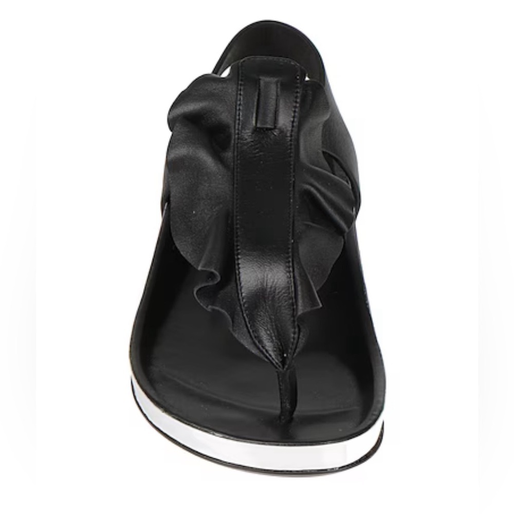 Isabel Marant Black Leather Sandals 37 - Picture 3 of 8